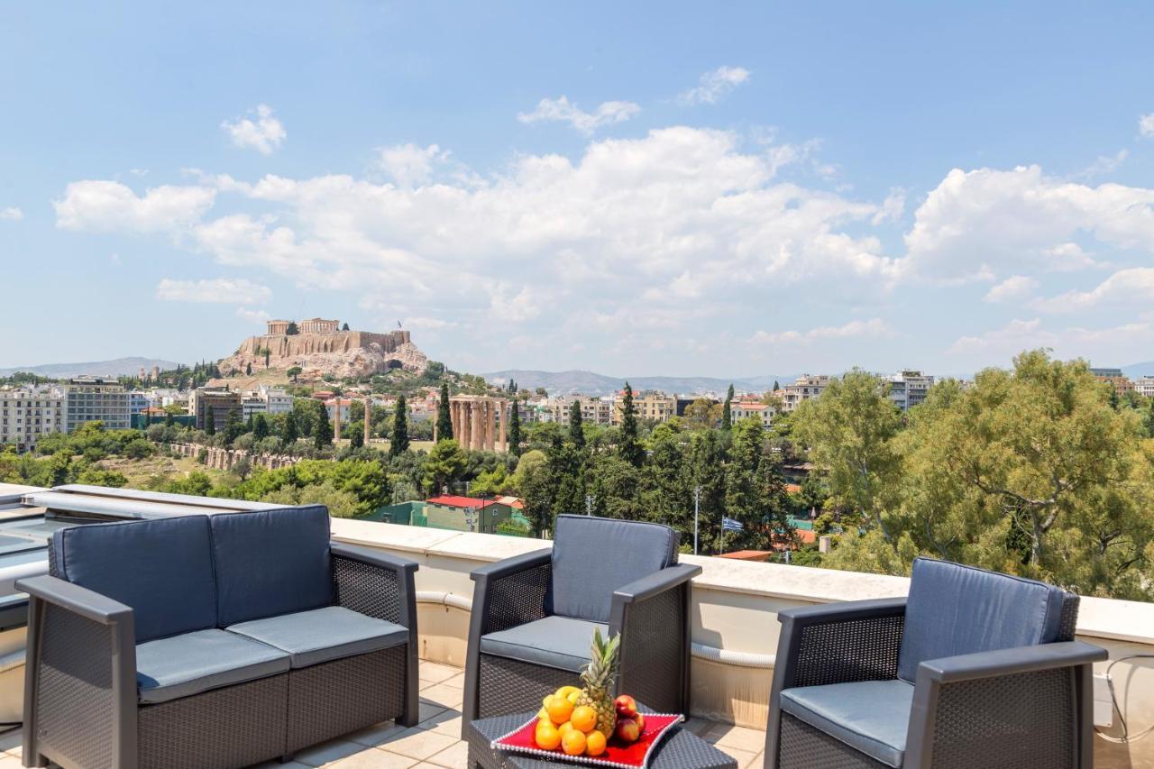 Arditou Akropolis Apartments-Suites Aten Exteriör bild