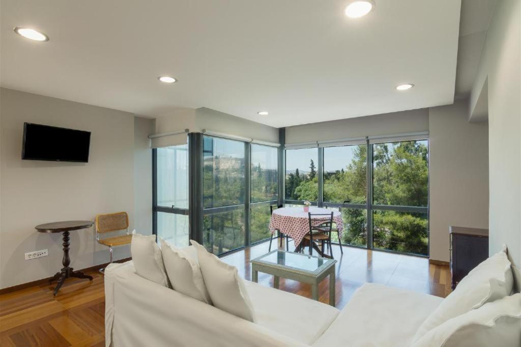 Arditou Akropolis Apartments-Suites Aten Exteriör bild